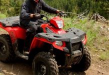 Prins conducând fără permis un ATV neînmatriculat