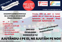 ADER a lansat campania ,,Salvăm Îngerii Albi”! Cu un singur sms ajutăm spitalele din Gorj!