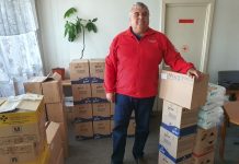 Crucea Roșie Gorj a donat cornuri cu ciocolată centrelor DGASPC, ISU și carantinaților