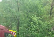 Tânără rănită într-un accident rutier, în Defileul Jiului