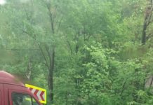 Accident pe Defileul Jiului