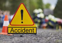 Accident produs după ce un butoi cu motorină a căzut dintr-o autoutilitară