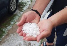 Foto: Grindina de la Rânca a albit rapid stațiunea montană