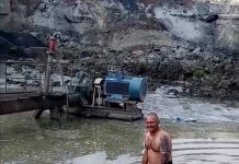 Video: Lac de agrement, întro carieră a CEO din Motru! Cetăţenii se riscă și se scaldă în gropile pline cu apă