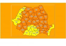 Cod portocaliu de ploi, în Gorj