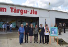 Gorjenii au sărbătorit cei 80 de ani de la înființarea Escadrilei Albe pe Aerodromul Târgu-Jiu