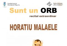Recital extraordinar marca Horațiu Mălăele, la Târgu-Jiu
