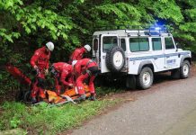 Salvamont Gorj intervine la un accident produs pe Transalpina
