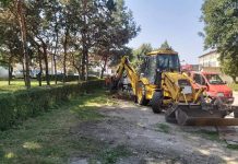 Noi lucrări pe străzile din Motru