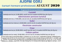 Noi cursuri demarează la AJOFM Gorj