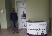 Turist din Elveția, în vizită la Târgu Jiu