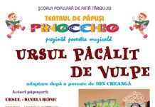 „Ursul păcălit de vulpe”, la Teatrul de Vară