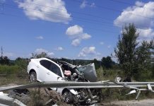 FOTO: Șofer din Fărcășești, rănit în accident
