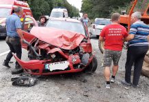 FOTO: Accident la Pișteștii din Deal