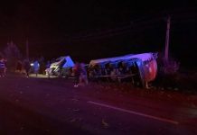 Accident la Bumbești-Jiu! O maşină a intrat într-un TIR
