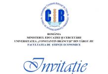 UCB Târgu-Jiu: Conferința studențească EcoStudent se mută în online!