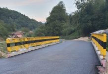 Pod finalizat. Primar: Oamenii nu mai sunt nevoiți să treacă prin vadul apei