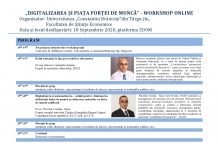 Workshop online, organizat de UCB Târgu Jiu