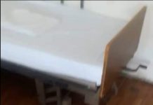 VIDEO: Un salon nereabilitat din Secția Interne a Spitalului Motru, criticat de o pacientă suspectă de COVID