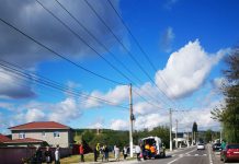 Accident la Bârsești: Pieton lovit pe trecere