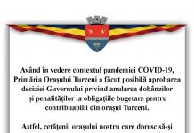 Vezi anunțul Primăriei Turceni!