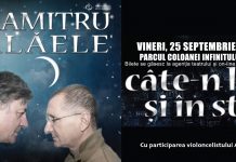 Caramitru și Mălăele, spectacol în Parcul Coloana Infinitului