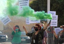 Defrișările ilegale i-au scos pe gorjeni în stradă, la Târgu-Jiu! O nouă acțiune, pe 10 octombrie