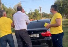 Video: Scandal la Slivilești! Îmbrânceli între candidatul PNL și primarul PSD!