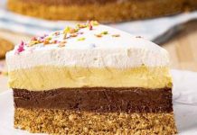 Rețeta săptămânii – Tort Kinder fără coacere