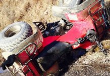 Bătrân cercetat, după ce a produs un accident cu ATV-ul