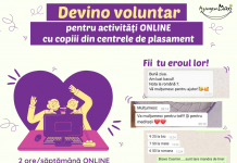 Apel la voluntariat pentru copiii dintr-un centru din Târgu Jiu al DGASPC Gorj