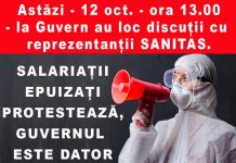 Discuții la Guvern cu reprezentanții Sanitas