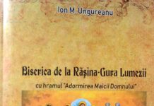O monografie a unei biserici încărcată de istorie şi de o sfântă îndatorire creştinească! – ,,Prin această scriere, aduc un omagiu bunicilor mei după mamă, Ion şi Maria Stănoiu”!