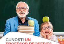 S-a dat startul nominalizărilor la premiul ,,Mentor pentru excelență în educație”