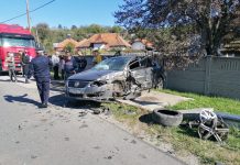 FOTO: Accident cu victime la Motru