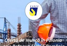 68 de locuri de muncă vacante, disponibile prin rețeaua EURES