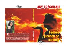 Femeie jucându-se cu focul