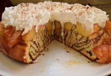 Rețeta săptămânii – Prăjitură răsturnată cu gutui caramelizate