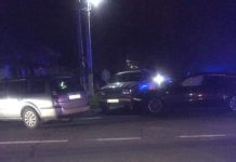 FOTO: Accident în lanț la Bălești, tânăr de 21 de ani, la spital