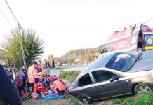 FOTO: Fetiță accidentată mortal la Văleni