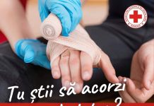 Curs de prim-ajutor, la Crucea Roșie Gorj