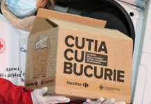 „Cutia cu bucurie” pentru familii nevoiașe din Gorj