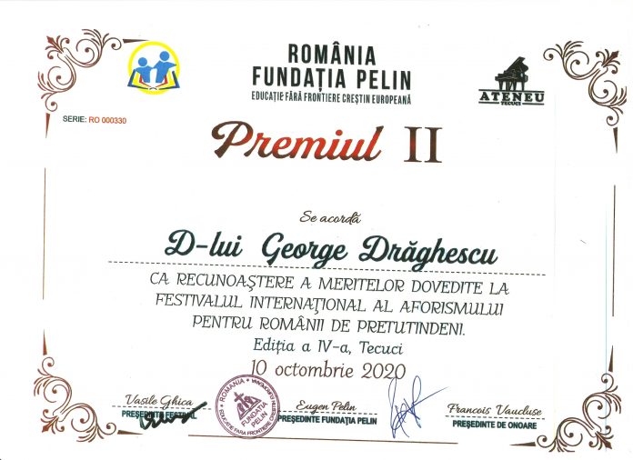 premiul II george draghescu