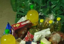 Pachete alimentare pentru 100 de familii din Motru