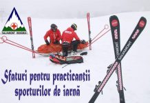 Vezi sfaturile salvamontiștilor pentru practicanții sporturilor de iarnă!