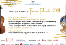 Ultimele zile de înscriere la selecție pentru bursele ,,Tinere Talente”