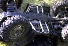 Minor de 13 ani, rănit după ce s-a răsturnat cu ATV-ul