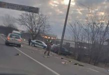 Accident la Răchiți, femeie lovită pe trecerea de pietoni