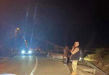 S-a oprit cu mașina în șanț. Șoferul era băut