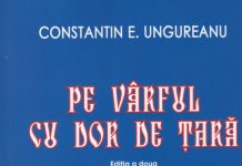 ,,Pe Vârful cu Dor de Țară”, Ediția a II-a – de Constantin E. Ungureanu